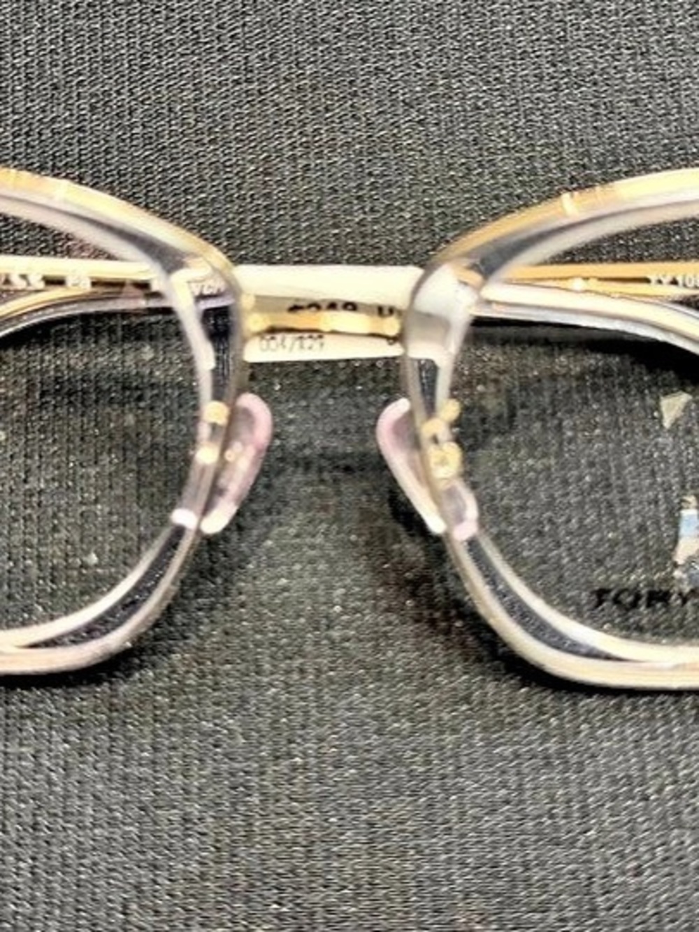 Tory Burch TY1092 Irregular Eyeglasses Clear & Gold